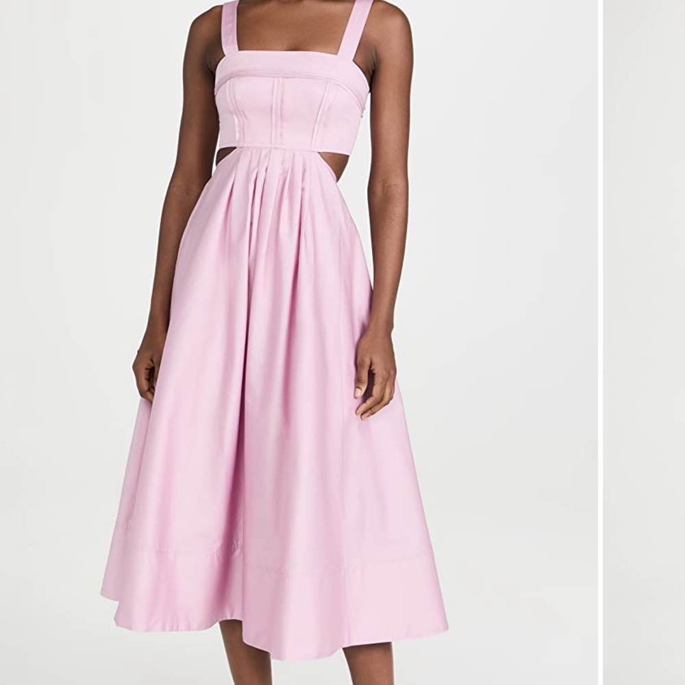 Aje Cutout Midi Dress